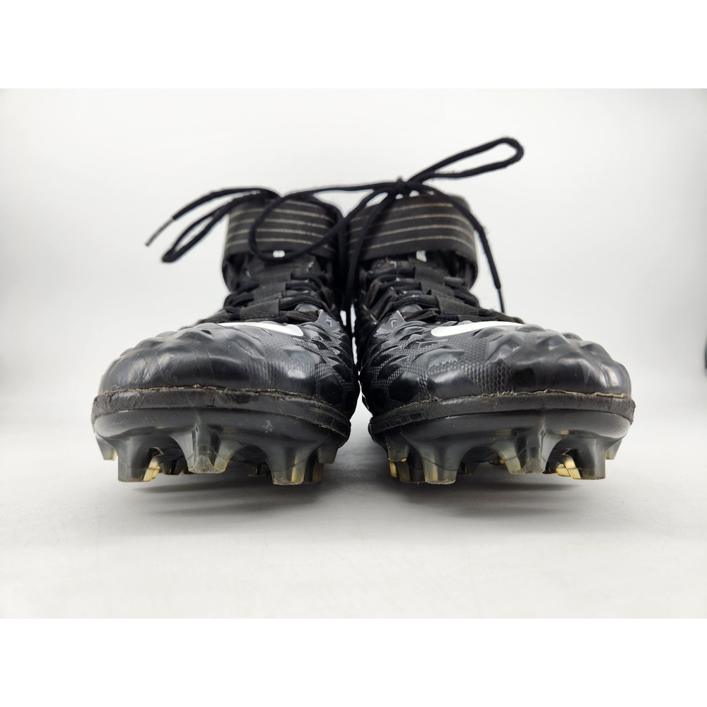 Nike Force Savage Pro 2 Football Cleats Mens 13 Black White AH4000-002 High Top - Picture 2 of 14